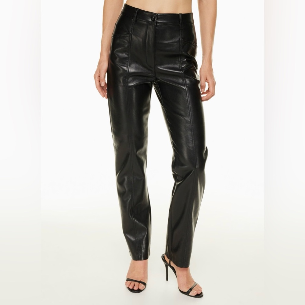 Wilfred vegan leather pants.